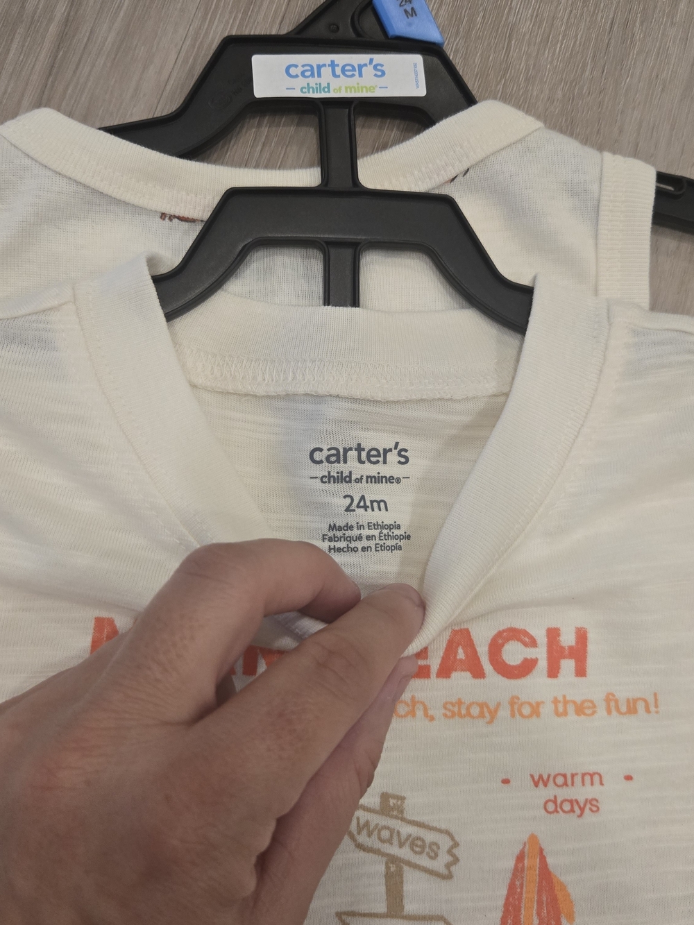 ☀️ Carter's Baby Boy 3-Piece Miami Beach Set NWT Multi Sizes 0-3M, 18M & 24M ☀️ - Picture 12 of 15